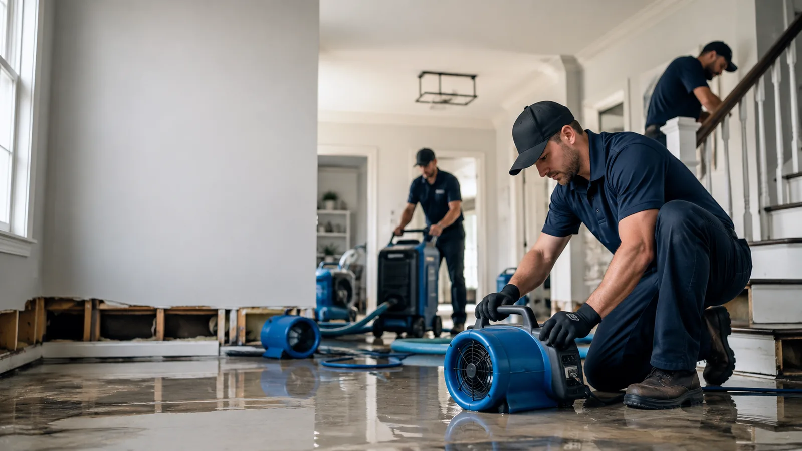 Water Damage Restoration in Woodleaf, NC near me